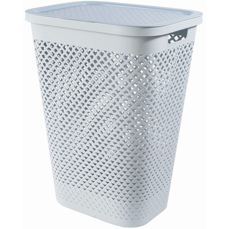 Koš na špinavé prádlo Curver PURE 55l modrý