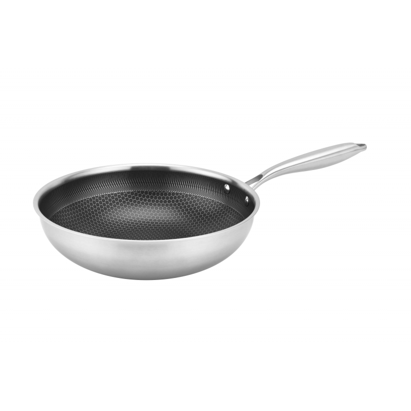 Pánev KITCHISIMO WOK nerez 28cm