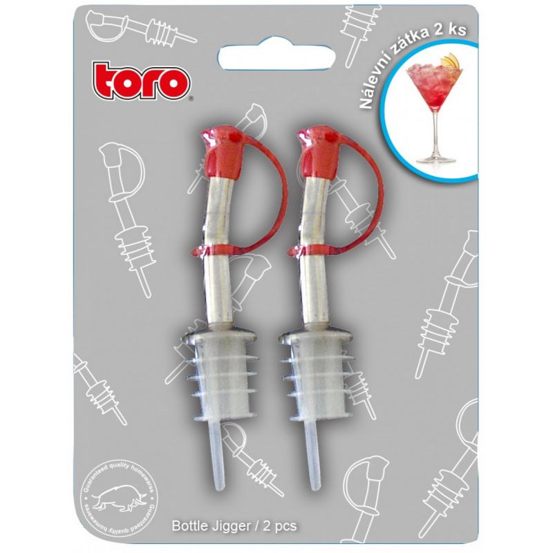 Zátka nálevní Toro kov/plast 2ks