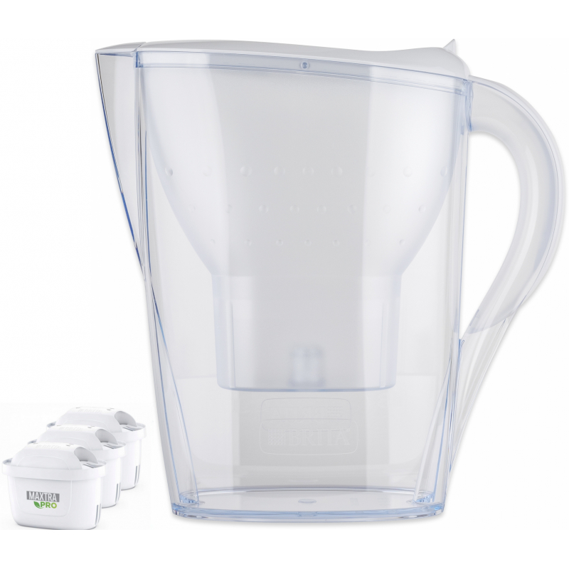 BRITA Marella XL 3,5l bílá + 3 filtry