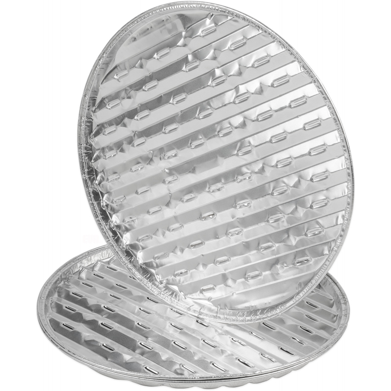 3x tác na gril AL kulatý 34cm