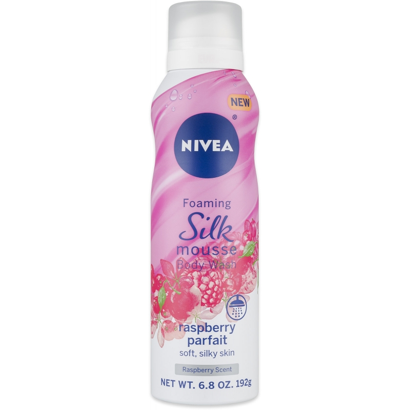 NIVEA sprchová pěna Raspberry 200 ml