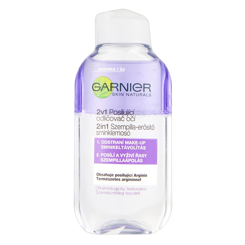 GARNIER Skin Naturals posilující odličovač očí 2v1 125 ml