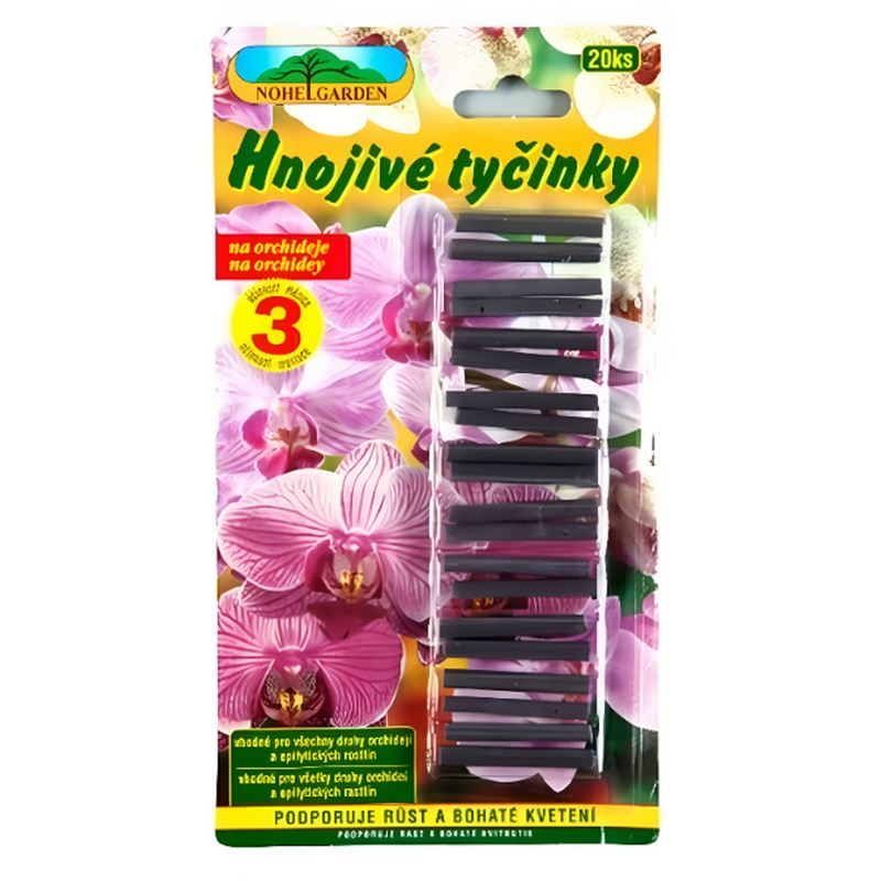 Tyčinky na orchideje CLASIC 20ks