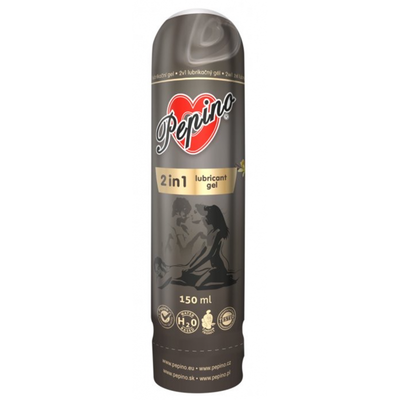 PEPINO Lubrika�n� gel 2v1 150 ml