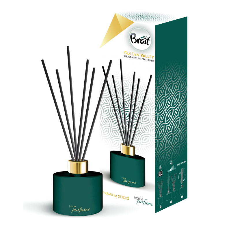 BRAIT vonné tyčinky Premium Golden Valley 100 ml