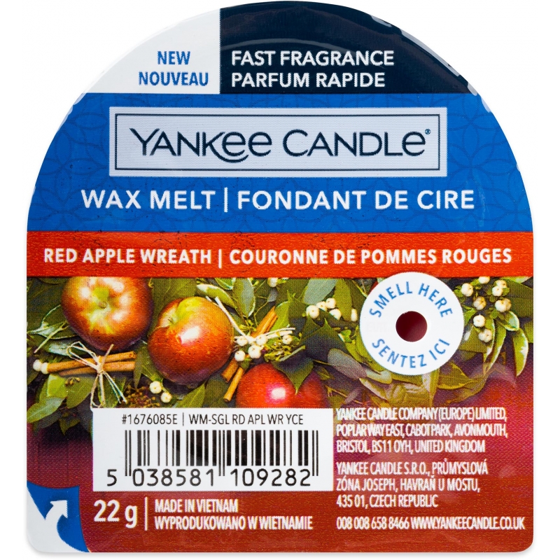 Vosk YANKEE CANDLE Red Apple Wreath 22 g