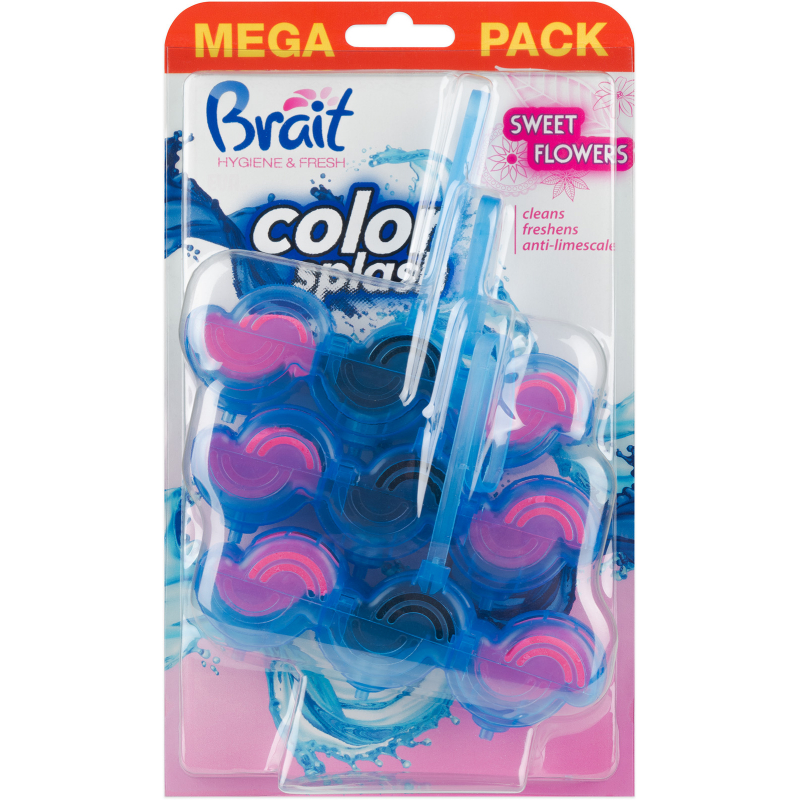 WC BRAIT Color Splash Sweet Flowers 3x 45 g