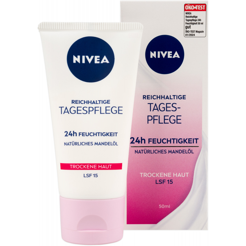 NIVEA krém výživný denní SPF15 citlivá pleť 50 ml