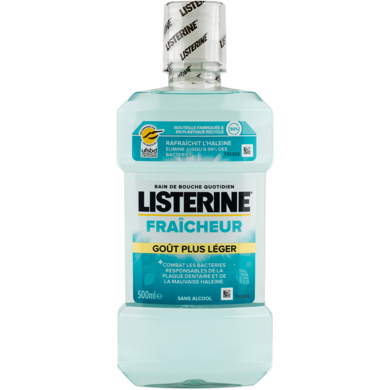 Voda �stn� Listerine Fraicheur 500 ml