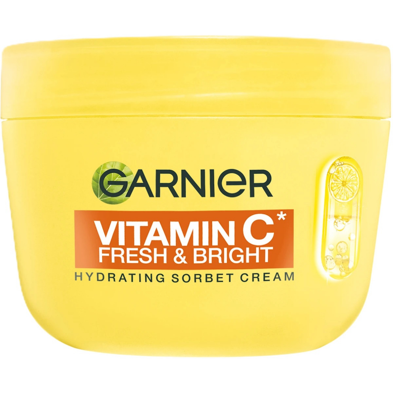 GARNIER hydrata�n� ple�ov� sorbet kr�m Vitamin C 85 ml
