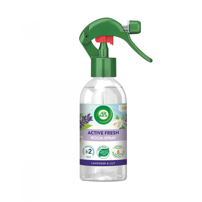 AIR WICK Active Fresh osvěžovač Levandule & Lilie 237 ml