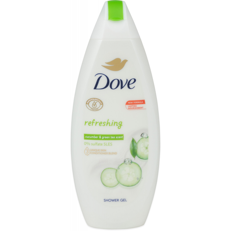 SPG DOVE Refreshing Cucumber & Green Tea 250 ml