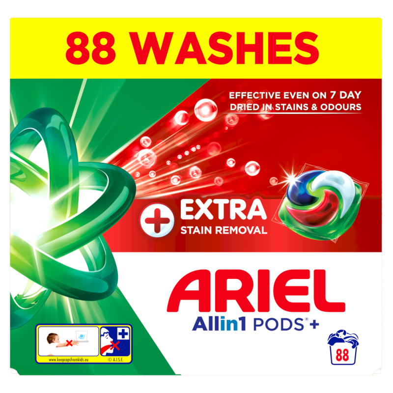 ARIEL All in 1 gelov� kapsle Box 88 ks Extra Clean