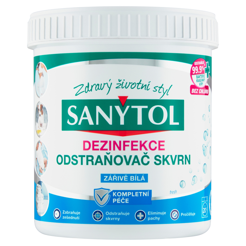 SANYTOL dezinfekční odstraňovač skvrn bělicí 450 g