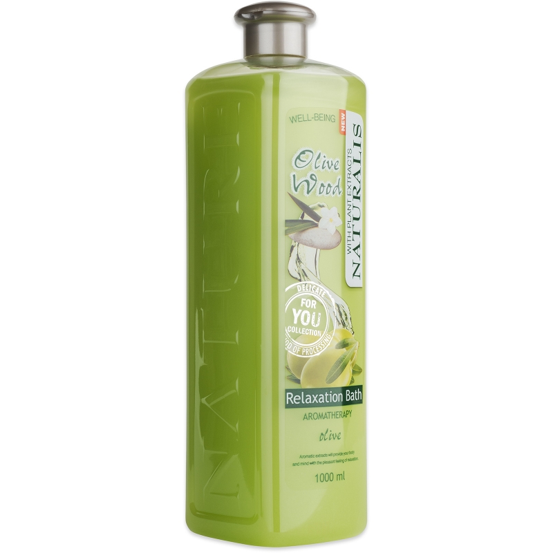 Pěnivá relaxační koupel NATURALIS Olive Wood 1 l