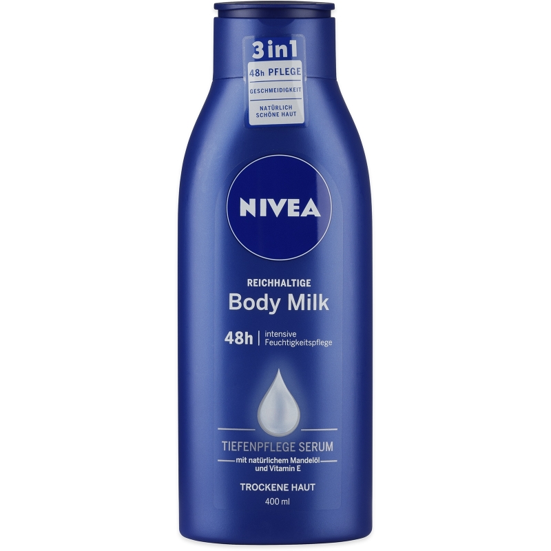 NIVEA mléko tělové výživné, suchá pokožka 400 ml