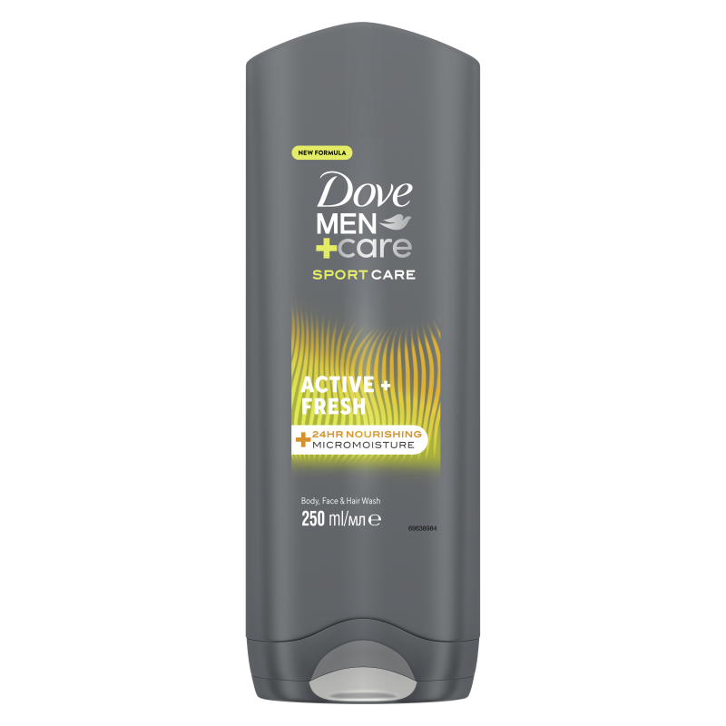 SPG DOVE Men Care Active+Fresh 250 ml