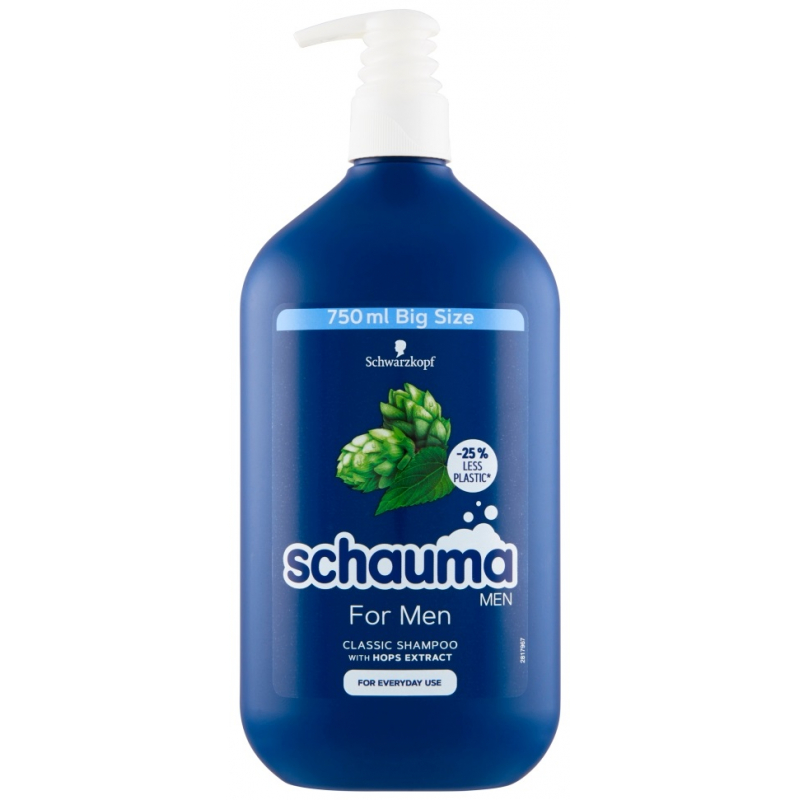 Šampon SCHAUMA for MEN Classic s pumpičkou 750 ml