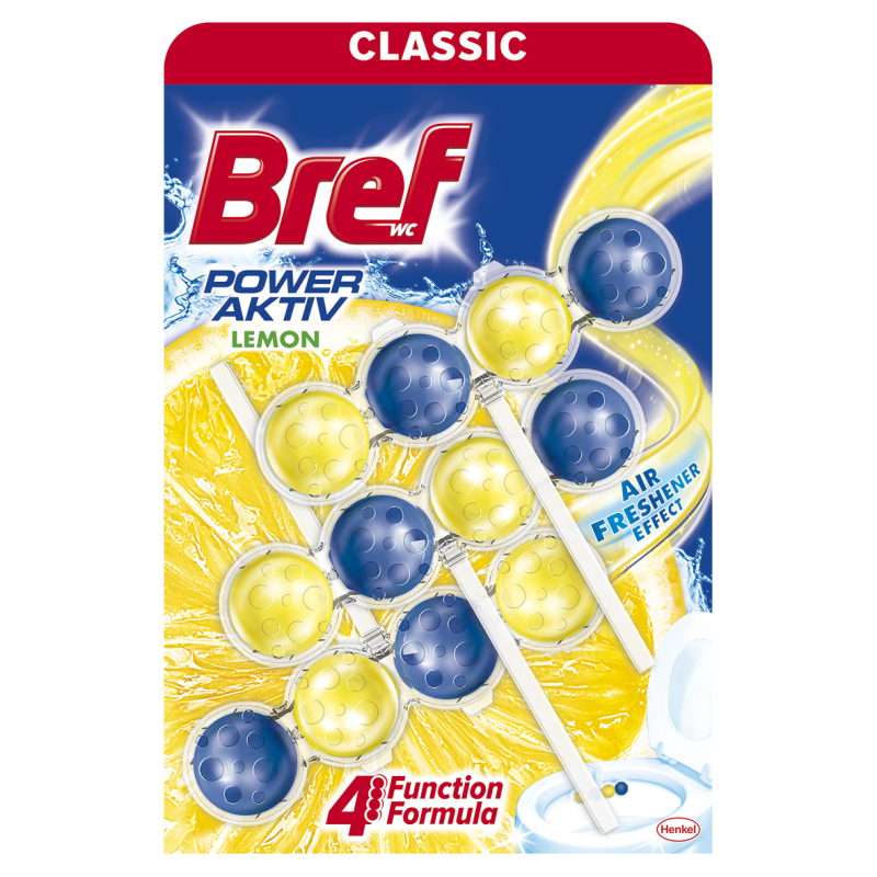 WC BREF Power Aktiv 3 x 50 g Lemon