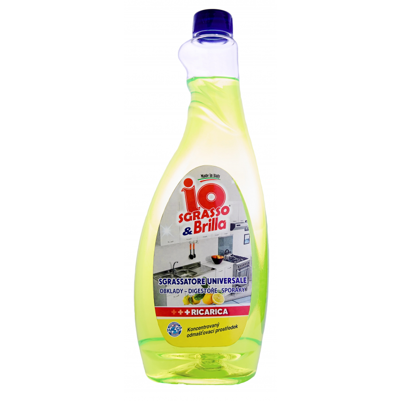IO Sgrasso & Brilla odmašťovací prostř. náplň 750 ml