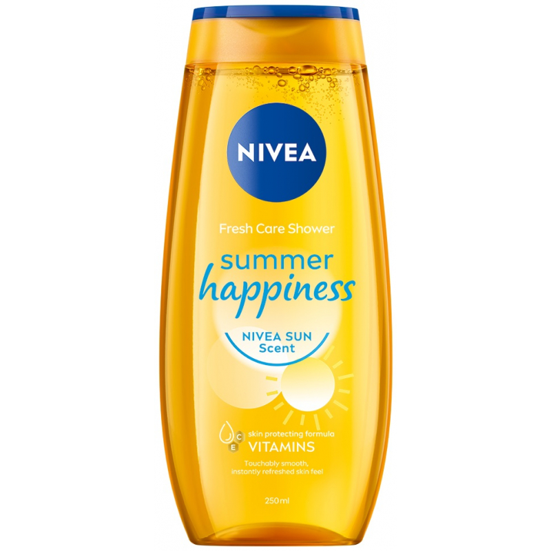 Sprchový gel NIVEA Summer Happiness Nivea Sun scent 250 ml