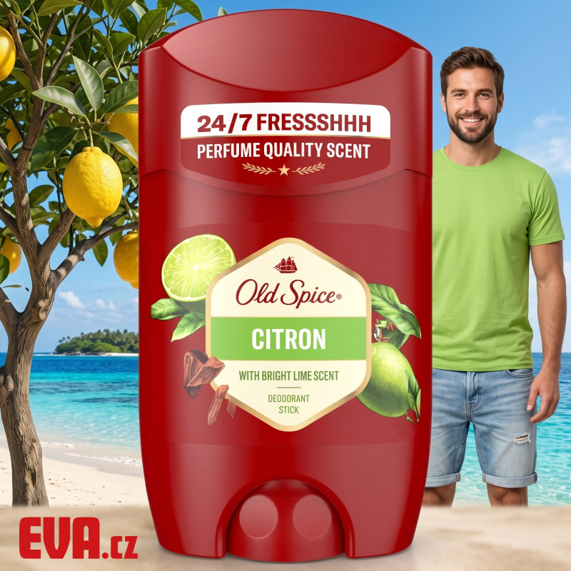 OLD SPICE Deo tuhý Citron 50 ml