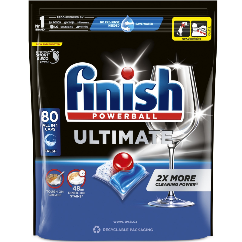 FINISH Ultimate All in 1 Fresh tablety 80 ks
