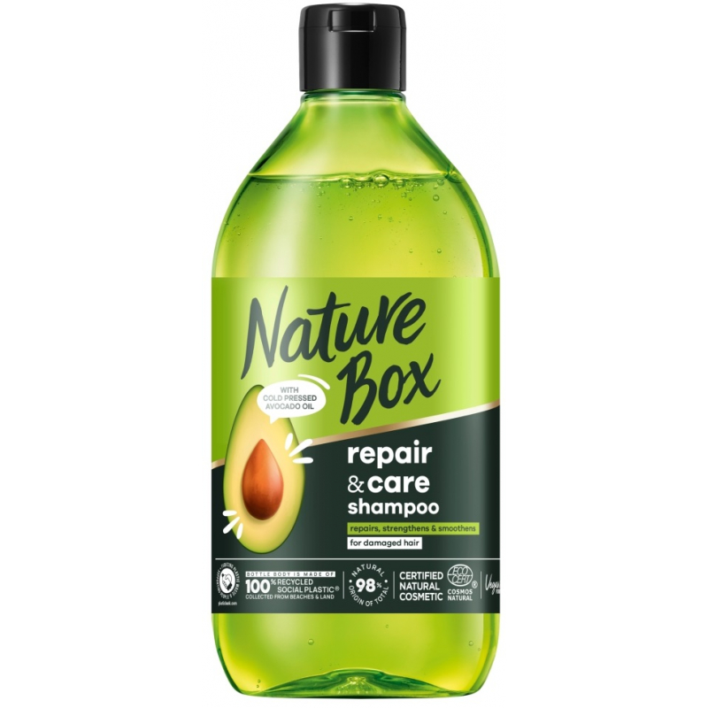 Šampon NATURE BOX Avokádo 385 ml