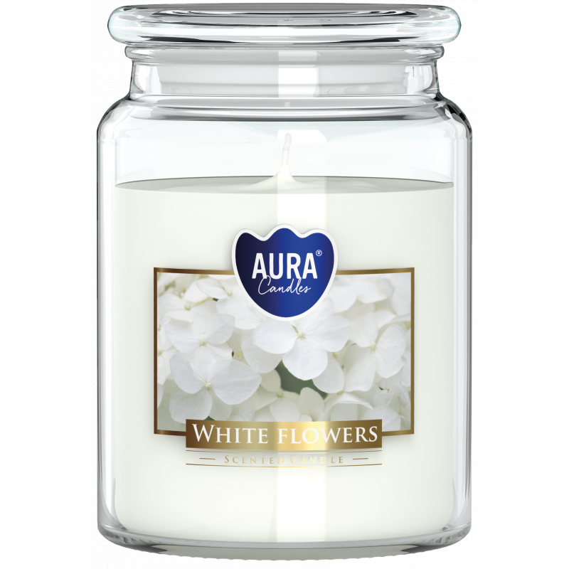 Svíčka White Flowers 500 g