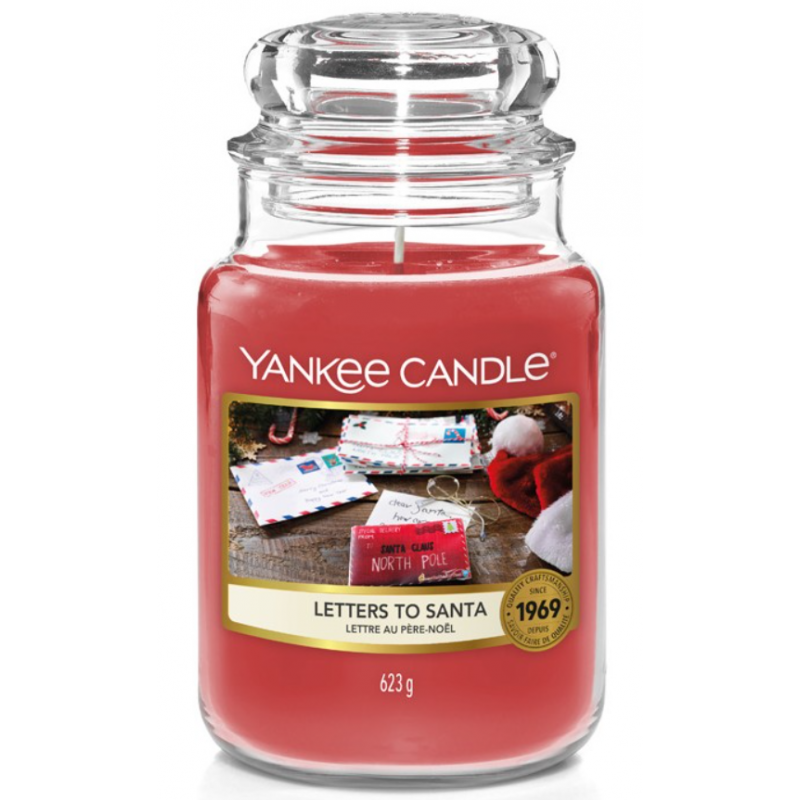 Svíčka YANKEE CANDLE Letters To Santa 623 g