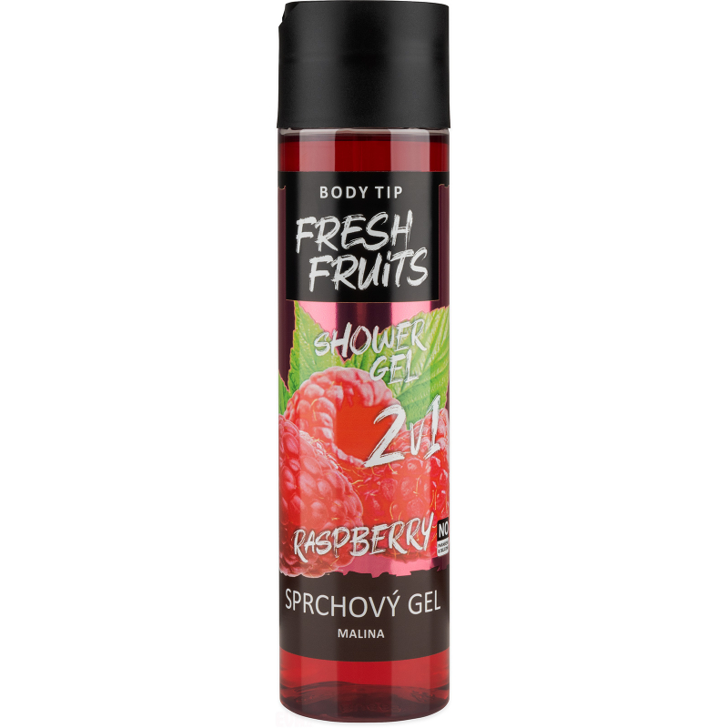 Sprchový gel BODY TIP Fresh malina 250 ml