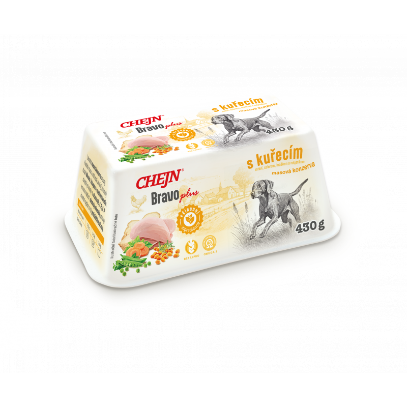 CHEJN Bravo plus Kuřecí 430 g