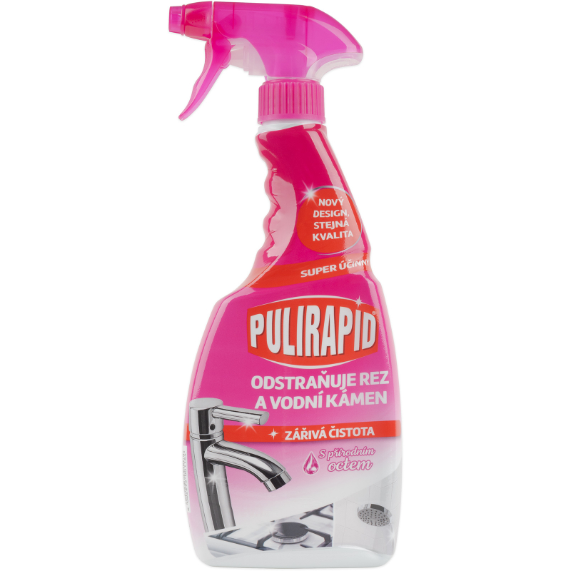 PULIRAPID odstraňovač vodního kamene s octem 500 ml