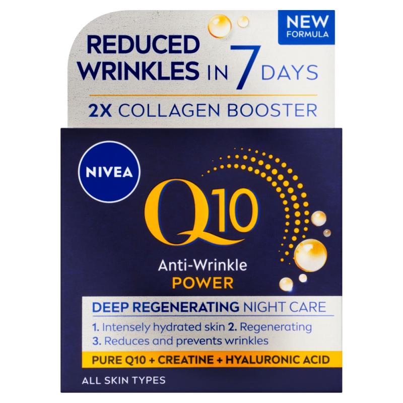 NIVEA kr�m Q10 proti vr�sk�m no�n� 50 ml