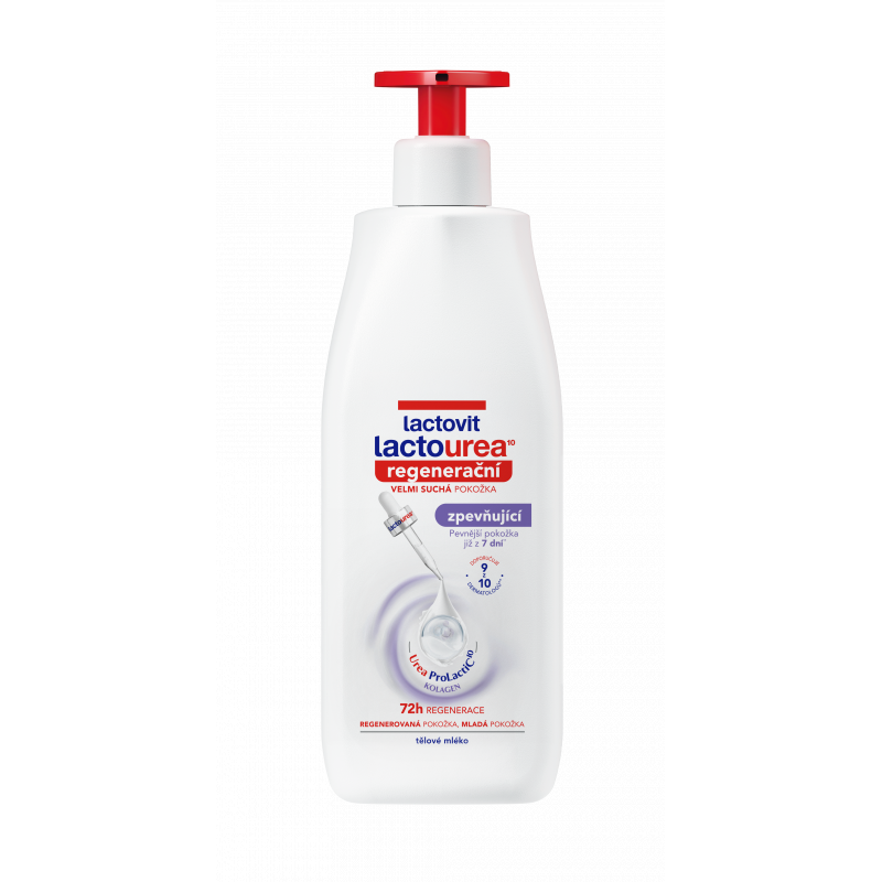 LACTOVIT Lactourea tělové mléko Zpevňující 400 ml