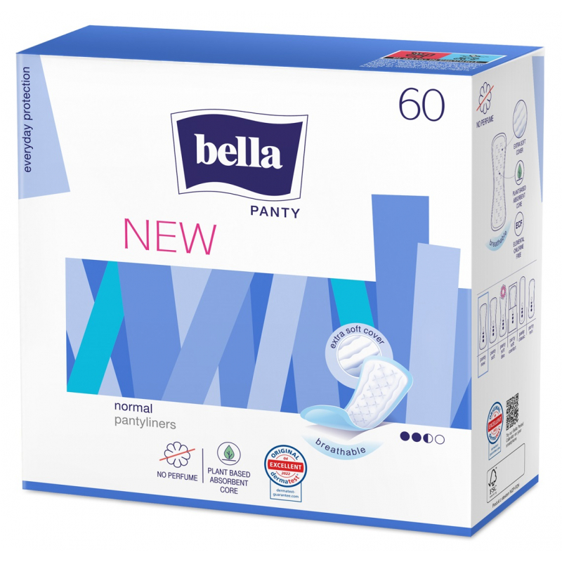Vložky BELLA Panty New slipové 60 ks