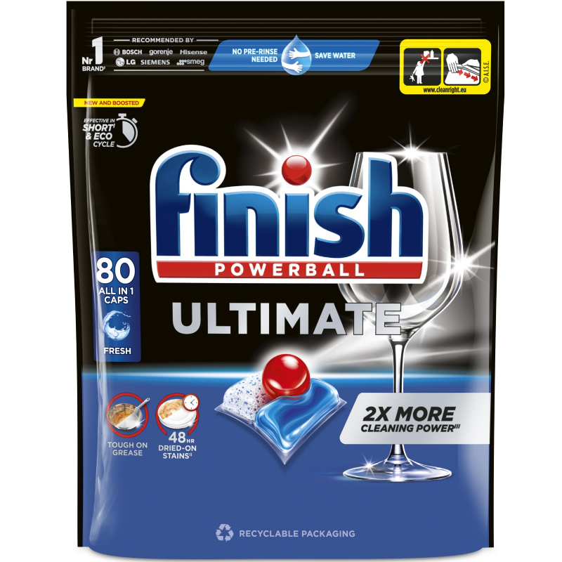 FINISH Ultimate All in 1 Fresh tablety 80 ks