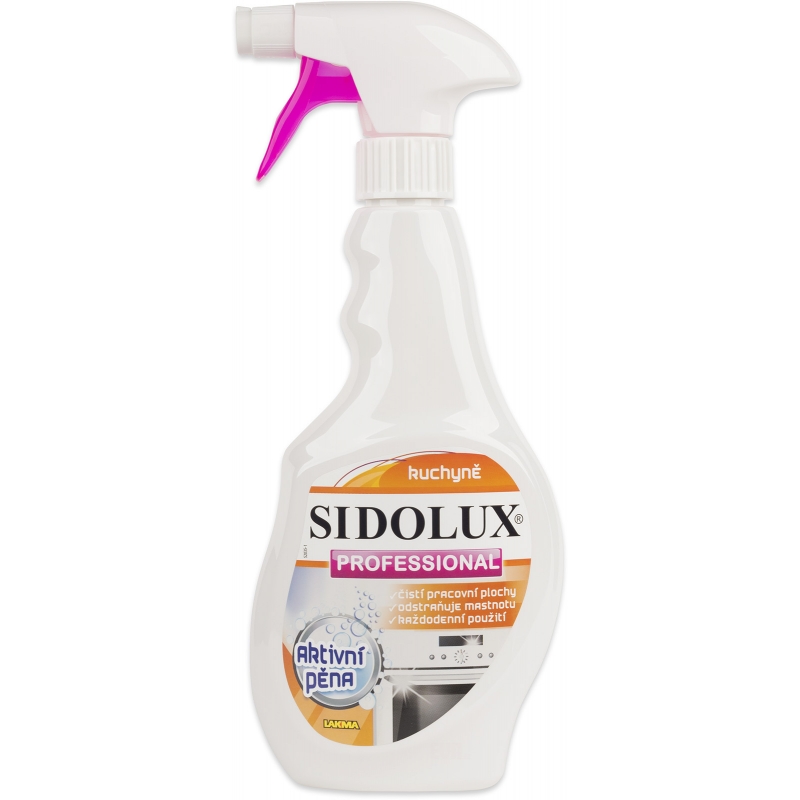 SIDOLUX PROFESSIONAL na kuchyně, aktivní pěna 500 ml