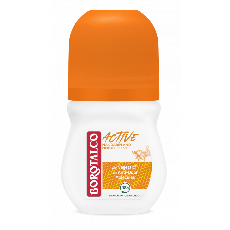 BOROTALCO deo roll on Active Mandarin & Neroli Fresh 50 ml