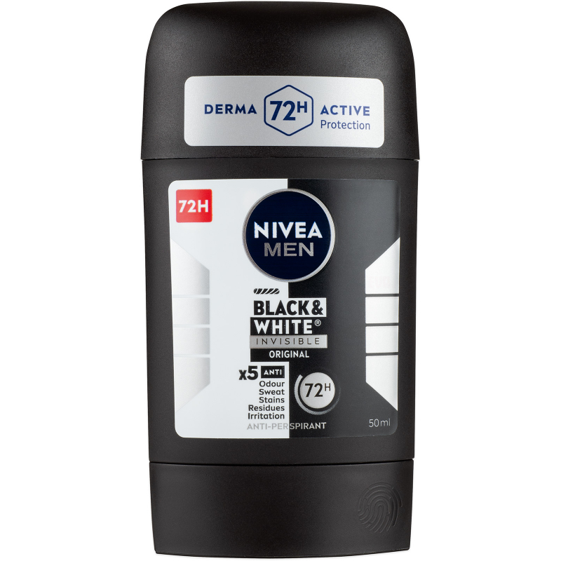 NIVEA MEN antiperspirant stick Invisible Original 50 ml