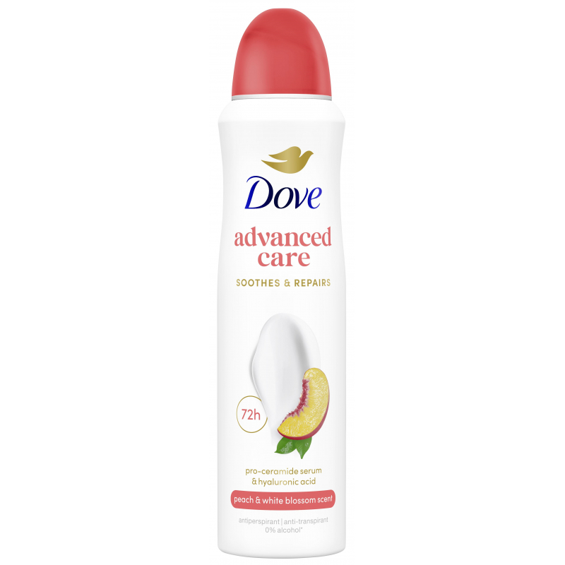 DOVE deospray Advanced Peach & White Blossom 150 ml