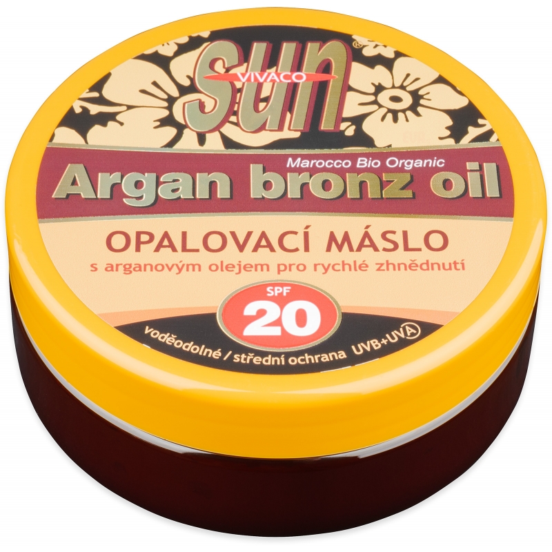 SUN Argan Bronz Oil opalovací máslo OF20 200 ml