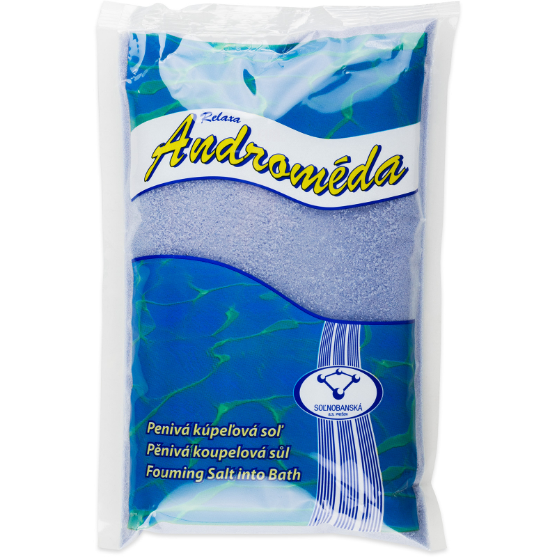 ANDROMÉDA sůl do koupele levandule 1 kg