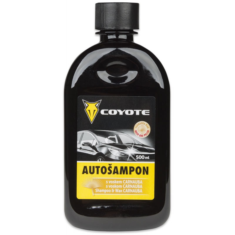 500ml Autošampon s voskem COYOTE
