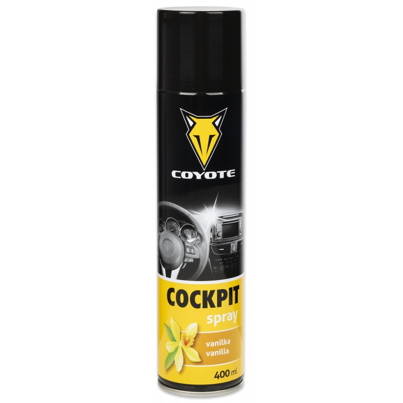 COYOTE Cockpit spray 400 ml Vanilka