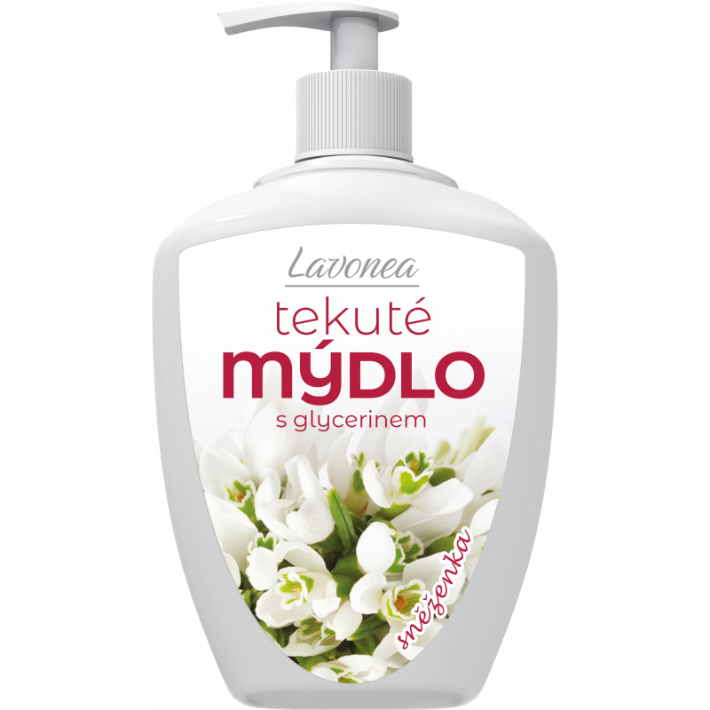 LAVONEA mýdlo tekuté Sněženka 500 ml