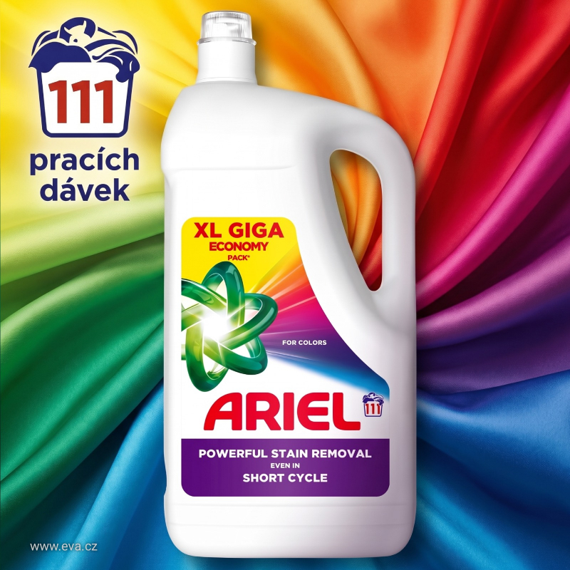 ARIEL gel 4,995 l/111 PD Color