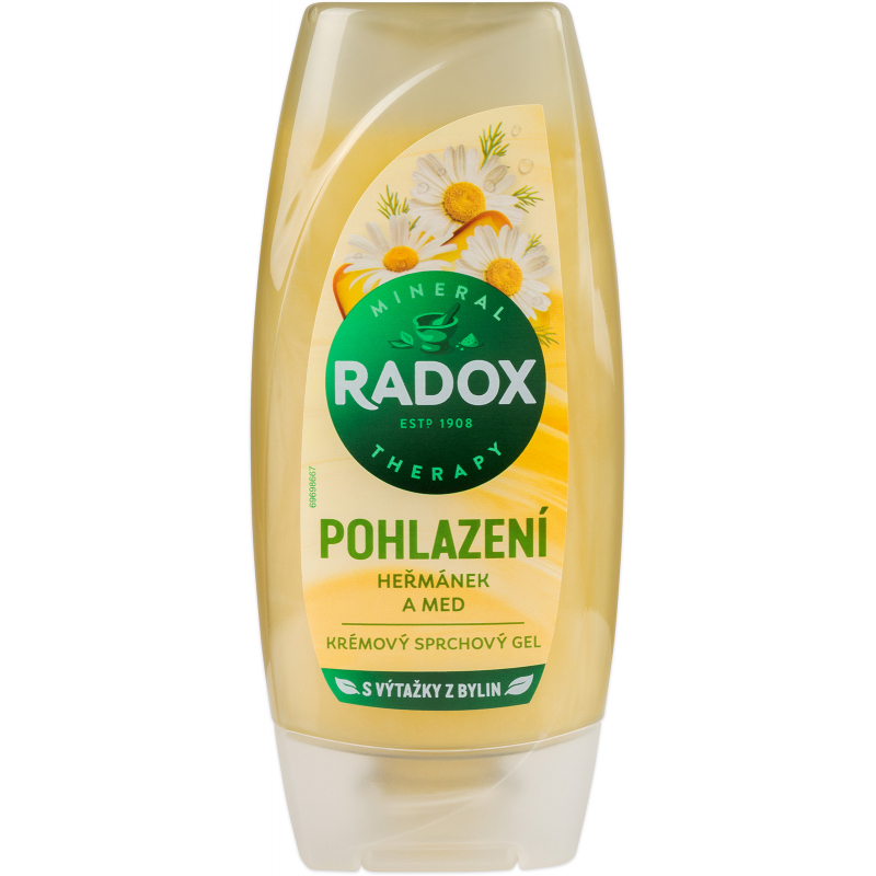 Sprchový gel RADOX heřmánek a med 225 ml