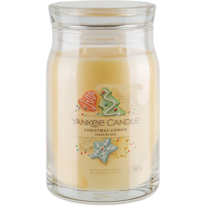 Sv��ka YANKEE CANDLE Christmas Cookie 567 g, 2 knoty